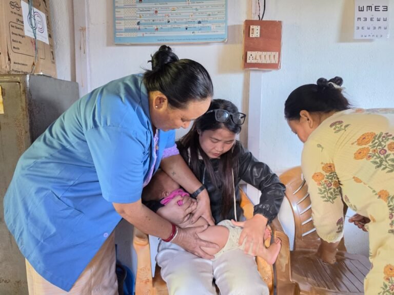Upper Siang achieves 100 pc target in MR mop-up vaccination drive