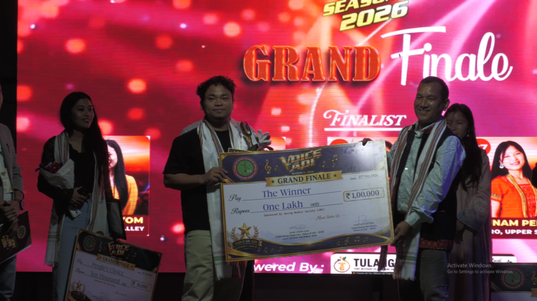 Vijay Taying wins inaugural ‘Voice of Adi’ season; Tonggu Ayom runner-up